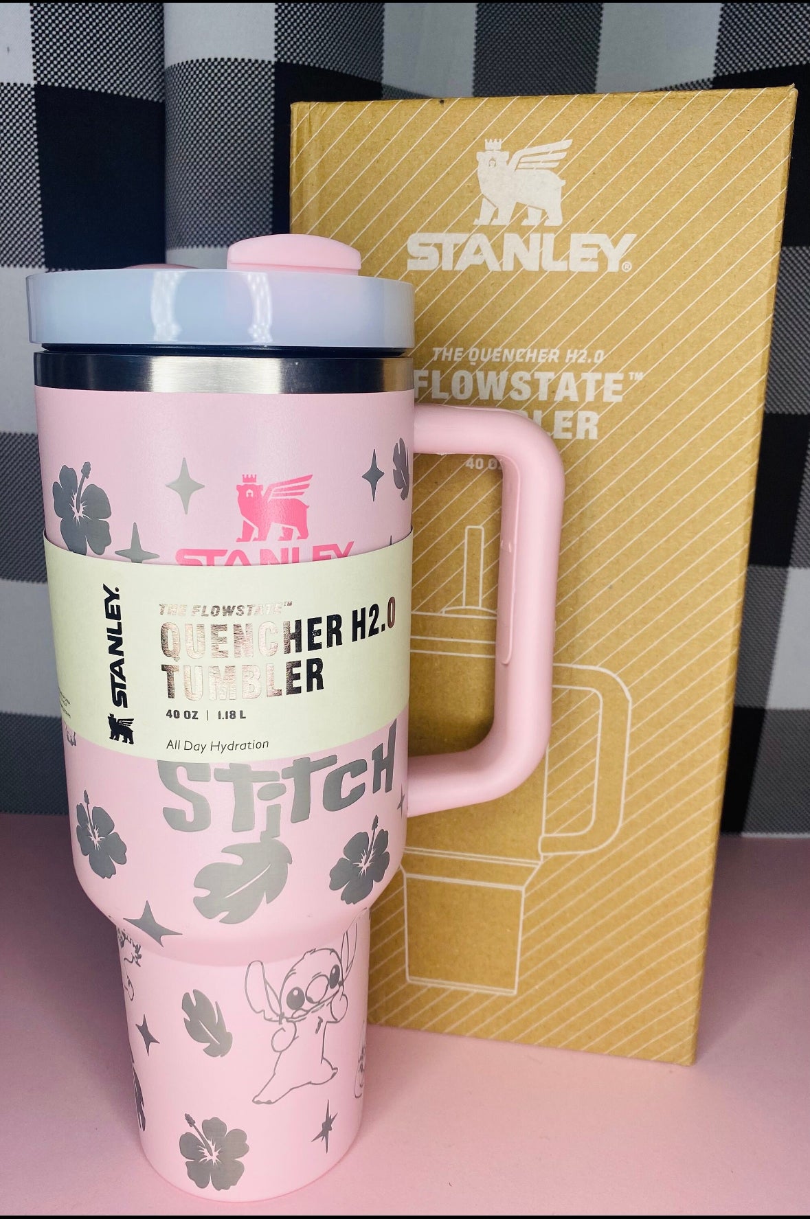 40oz Stitch Stanley Quencher