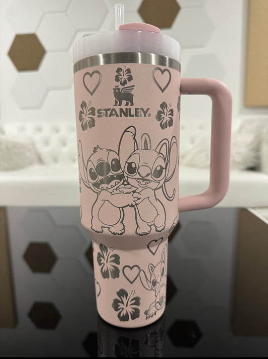 40oz Stitch Stanley Quencher