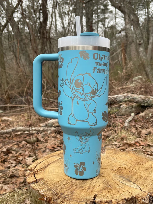 40oz Stitch Stanley Quencher